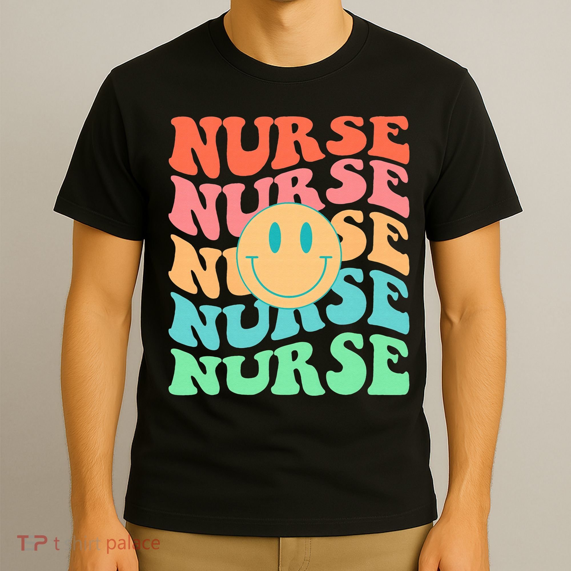 Retro Nurse Colorful Nurse Life Nurse's Day T-Shirt