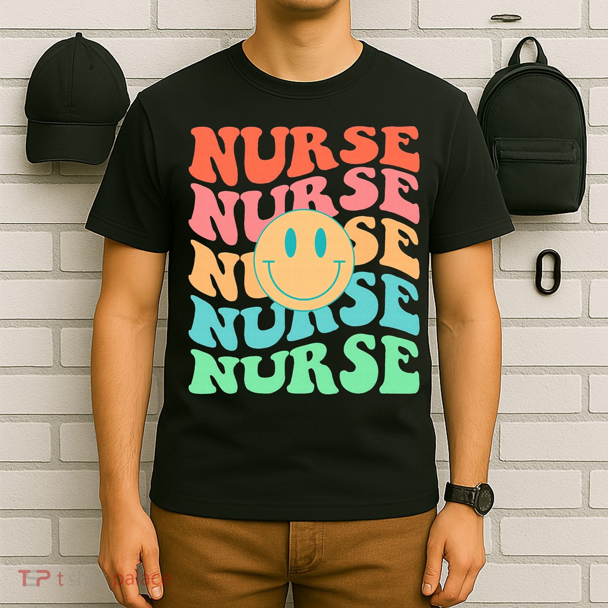Retro Nurse Colorful Nurse Life Nurse's Day T-Shirt