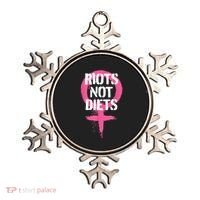 Riots Not Diets Feminist Punk Graphic Ornament thumb 0