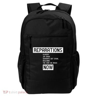 Reparations Now For Blm Social Justice And Equality Cute Gift Backpack