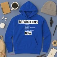Reparations Now For Blm Social Justice And Equality Cute Gift Hoodie thumb 3