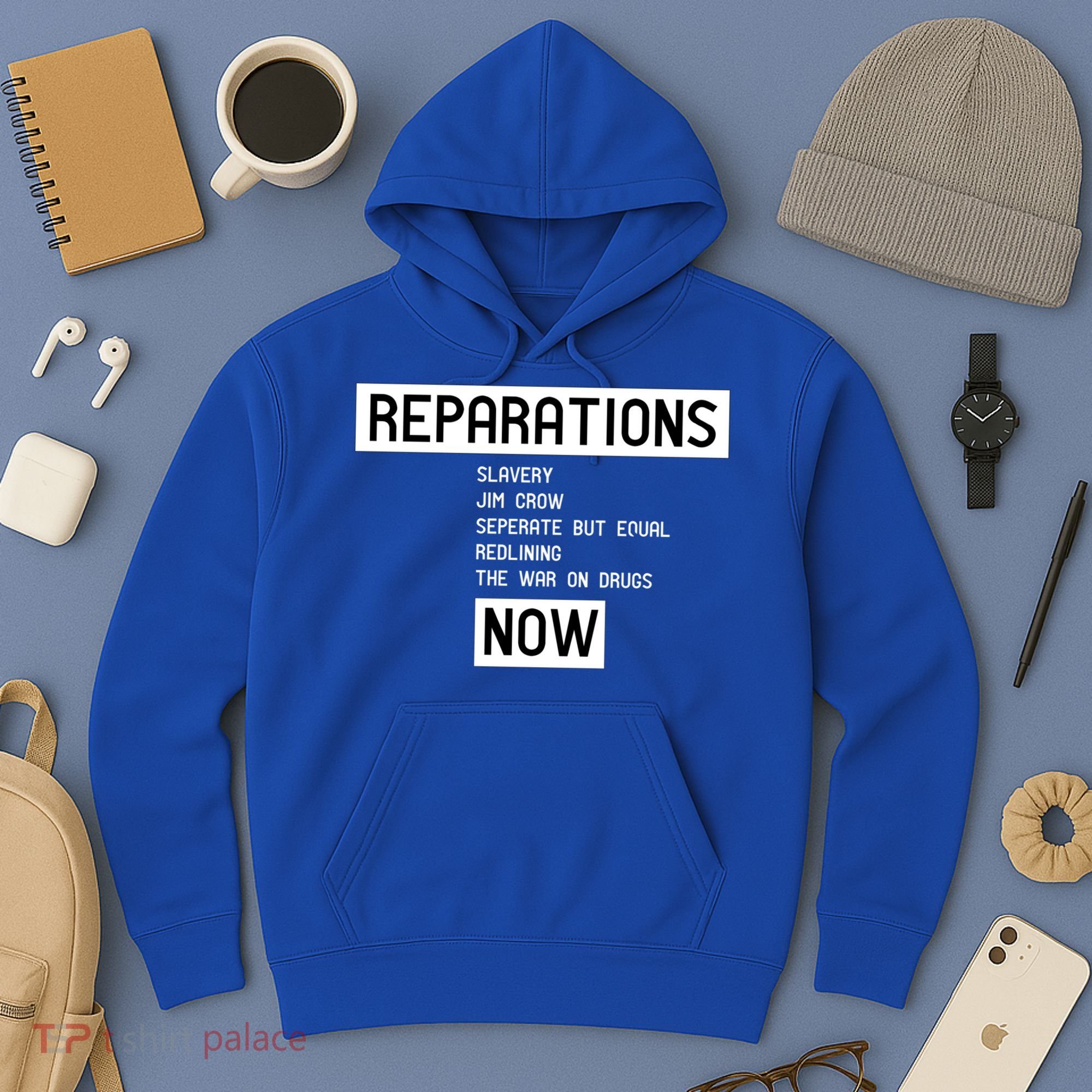 Reparations Now For Blm Social Justice And Equality Cute Gift Hoodie