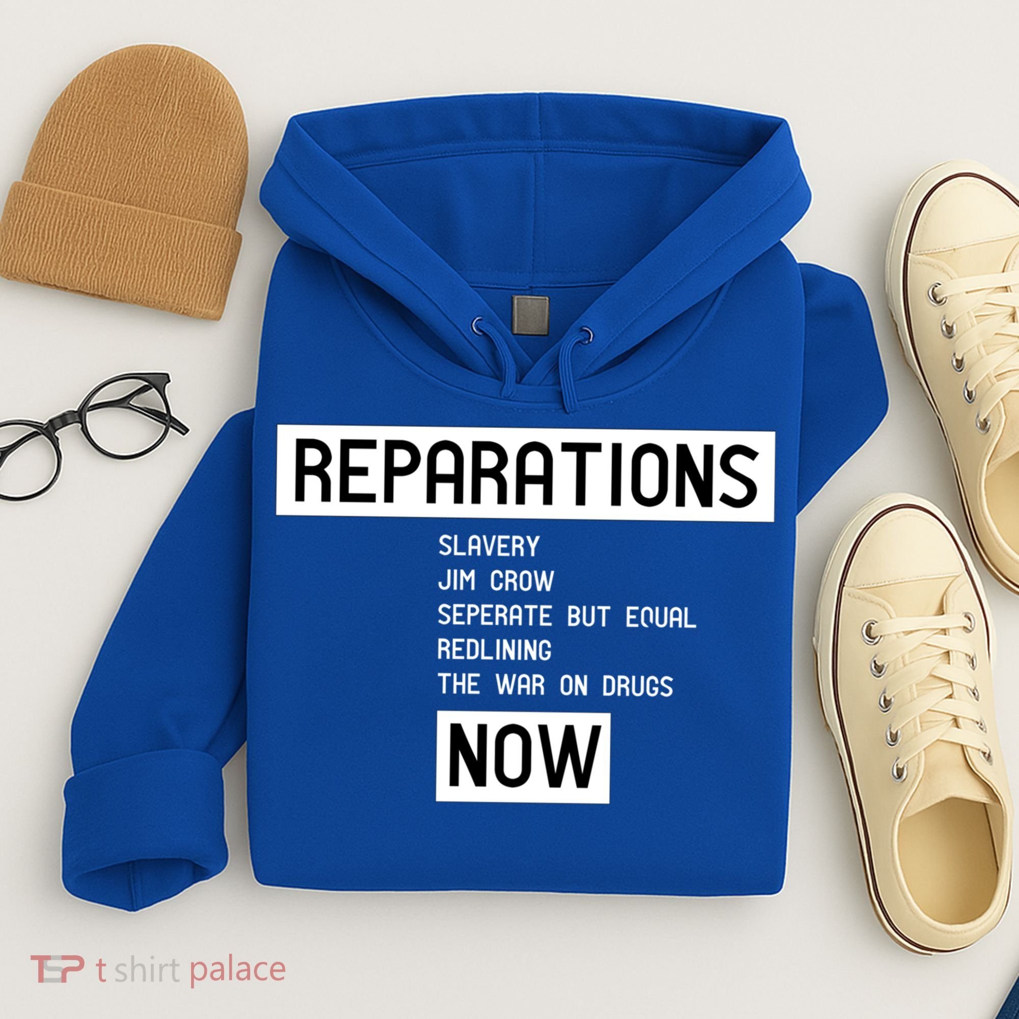 Reparations Now For Blm Social Justice And Equality Cute Gift Hoodie