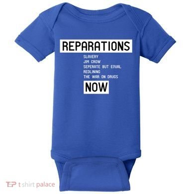 Reparations Now For Blm Social Justice And Equality Cute Gift Baby Bodysuit