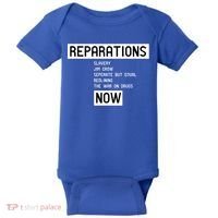 Reparations Now For Blm Social Justice And Equality Cute Gift Baby Bodysuit thumb 0