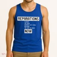Reparations Now For Blm Social Justice And Equality Cute Gift Tank Top thumb 3