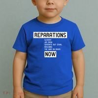 Reparations Now For Blm Social Justice And Equality Cute Gift Toddler T-Shirt thumb 2
