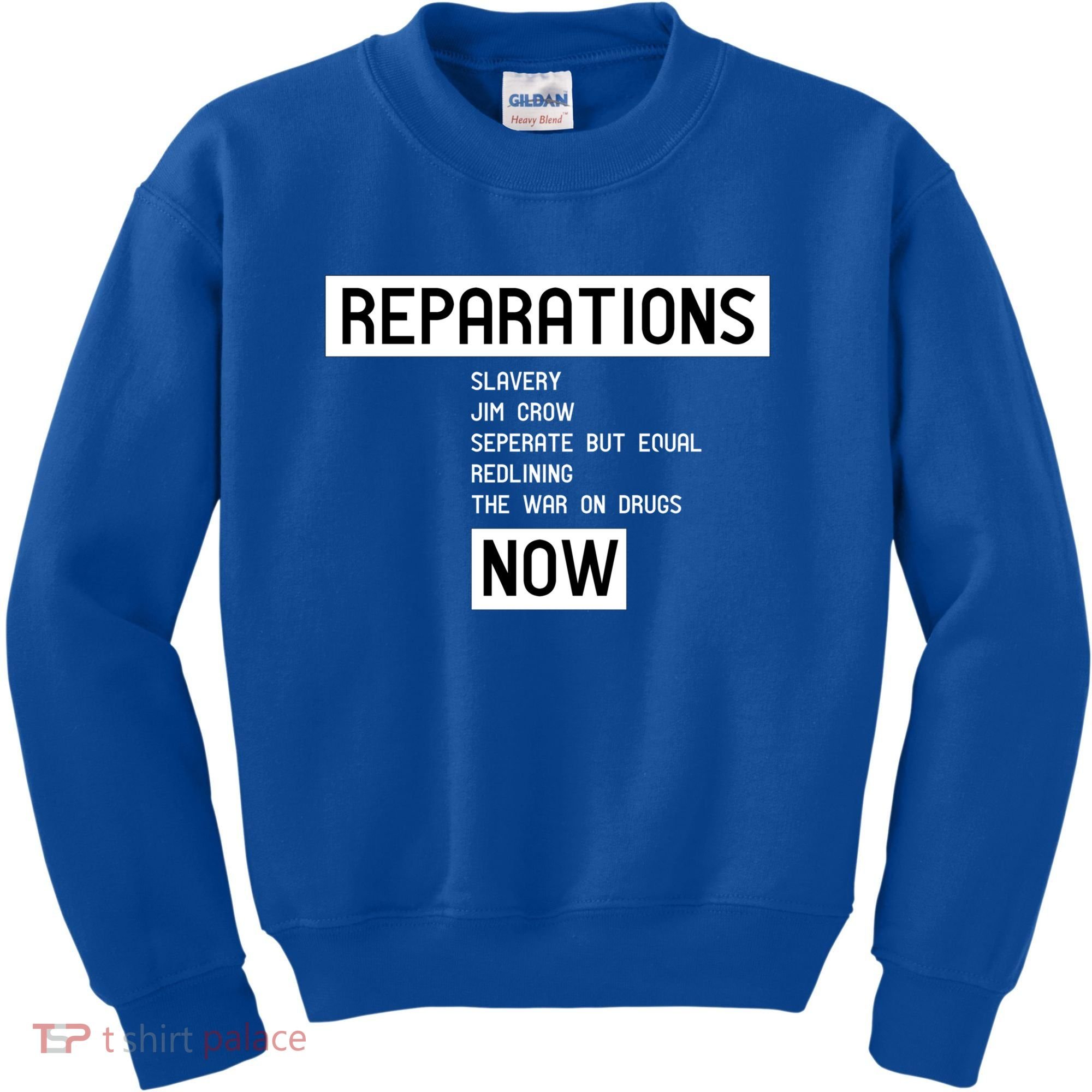 Reparations Now For Blm Social Justice And Equality Cute Gift Kids Sweatshirt
