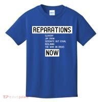 Reparations Now For Blm Social Justice And Equality Cute Gift Kids T-Shirt thumb 0