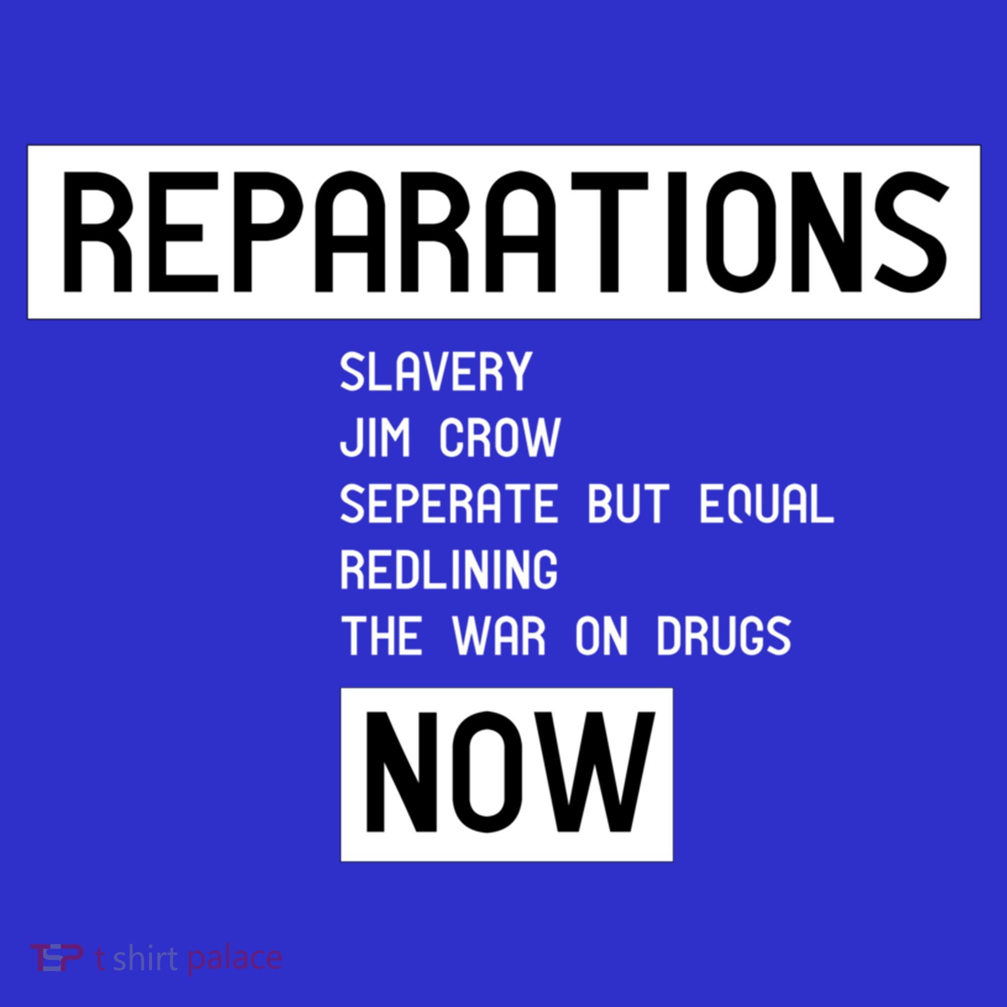 Reparations Now For Blm Social Justice And Equality Cute Gift Kids T-Shirt