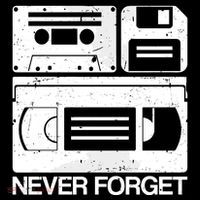 Retro Never Forget Cassette Floppy Disk Vhs Tape Toddler T-Shirt thumb 4