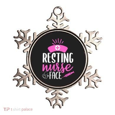 Resting Nurse Face Nurselife Heartbeats Nursing Halloween Cool Gift Ornament