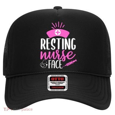 Resting Nurse Face Nurselife Heartbeats Nursing Halloween Cool Gift Hat