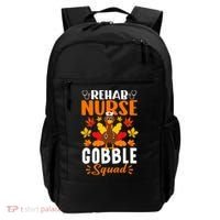 Rehab Nurse Gobble Squad Funny Turkey Thanksgiving Backpack thumb 0