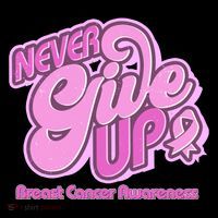 Retro Never Give Up Breast Cancer Awareness Coffee Mug thumb 5