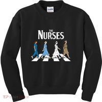 Retro Nurse Gifts Nurse Week Funny Nurse Kids Sweatshirt thumb 0