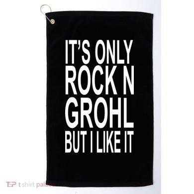 Rock N Grohl Golf Towel