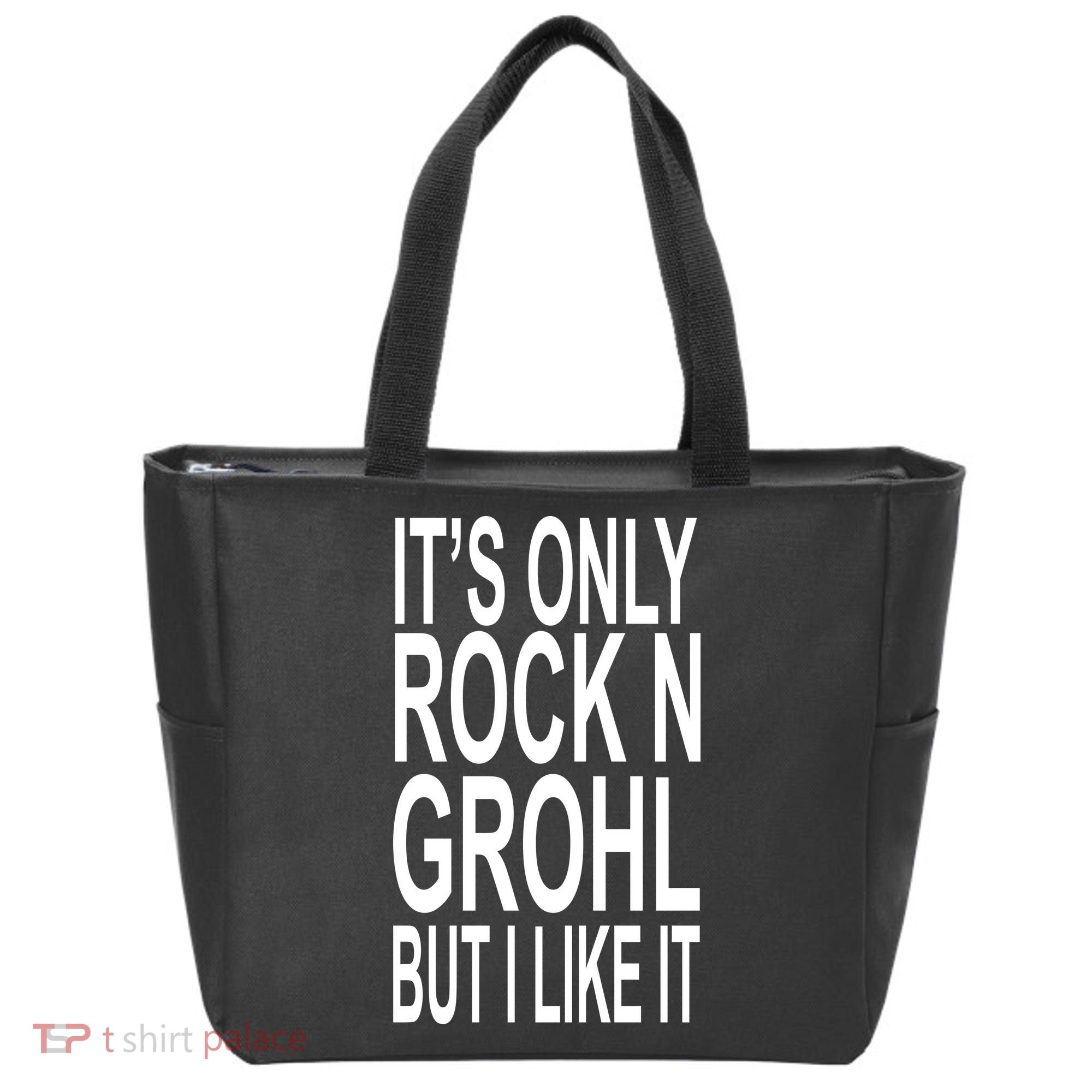 Rock N Grohl Tote Bag