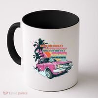 Retro Nothing Good Starts In A Getaway Car Coffee Mug thumb 0