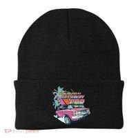 Retro Nothing Good Starts In A Getaway Car Beanie thumb 0