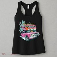 Retro Nothing Good Starts In A Getaway Car Women's Tank Top thumb 3
