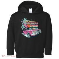 Retro Nothing Good Starts In A Getaway Car Toddler Hoodie thumb 0