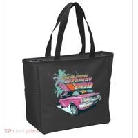 Retro Nothing Good Starts In A Getaway Car Tote Bag thumb 2