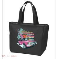 Retro Nothing Good Starts In A Getaway Car Tote Bag thumb 3