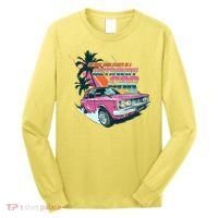 Retro Nothing Good Starts In A Getaway Car Long Sleeve Shirt thumb 0