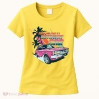 Retro Nothing Good Starts In A Getaway Car Women's T-Shirt thumb 0