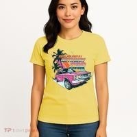 Retro Nothing Good Starts In A Getaway Car Women's T-Shirt thumb 4
