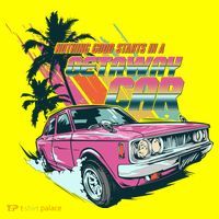 Retro Nothing Good Starts In A Getaway Car Kids Long Sleeve Shirt thumb 2