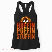 Run Now Gobble Later Funny Thanksgiving Day Race Turkey Trot Women's Tank Top thumb 0
