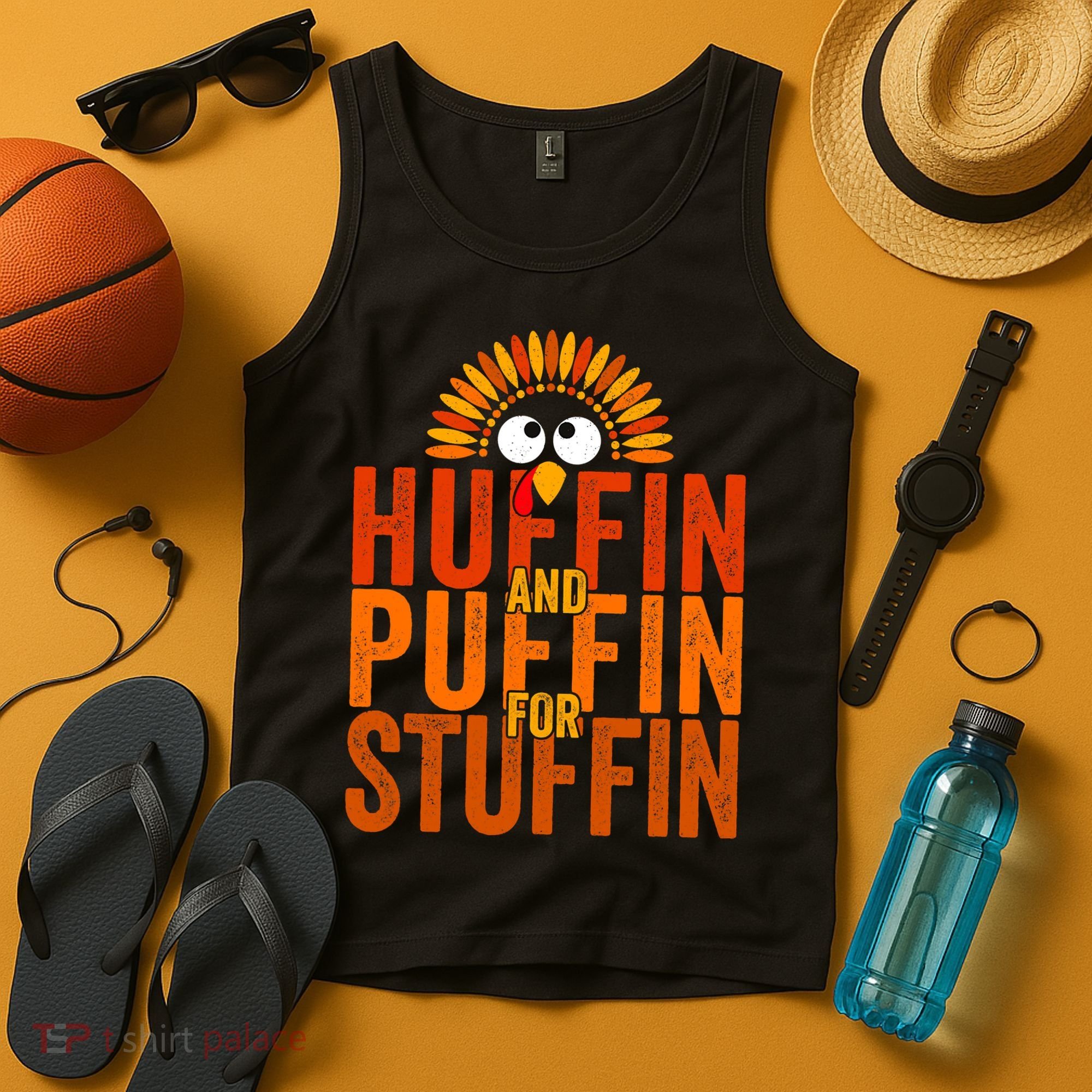 Run Now Gobble Later Funny Thanksgiving Day Race Turkey Trot Tank Top