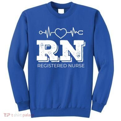 Registered Nurse Heartbeat Rn Appreciation Gift Sweatshirt