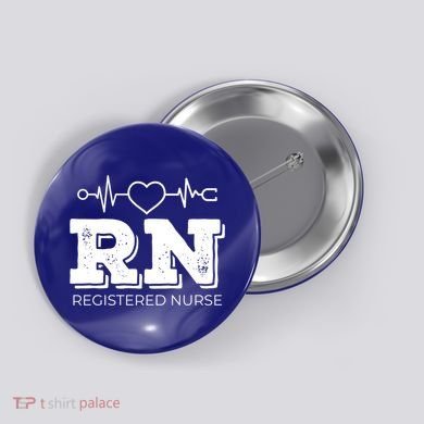Registered Nurse Heartbeat Rn Appreciation Gift Button