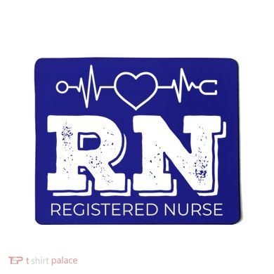 Registered Nurse Heartbeat Rn Appreciation Gift Mousepad