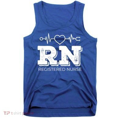 Registered Nurse Heartbeat Rn Appreciation Gift Tank Top