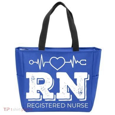 Registered Nurse Heartbeat Rn Appreciation Gift Tote Bag