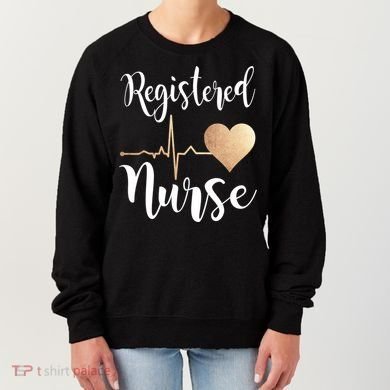 Registered Nurse Heart Great Gift Rn Gift Women's Sweatshirt