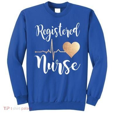 Registered Nurse Heart Great Gift Rn Gift Sweatshirt