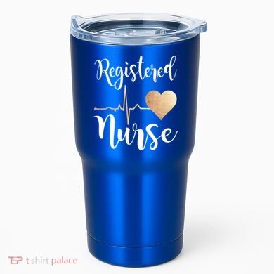 Registered Nurse Heart Great Gift Rn Gift Tumbler