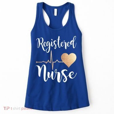 Registered Nurse Heart Great Gift Rn Gift Women's Tank Top