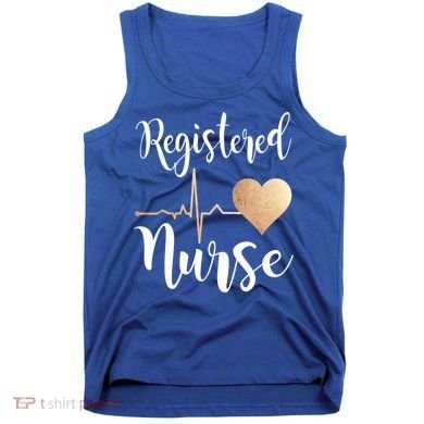 Registered Nurse Heart Great Gift Rn Gift Tank Top
