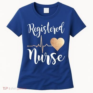 Registered Nurse Heart Great Gift Rn Gift Women's T-Shirt