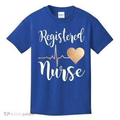 Registered Nurse Heart Great Gift Rn Gift Kids T-Shirt