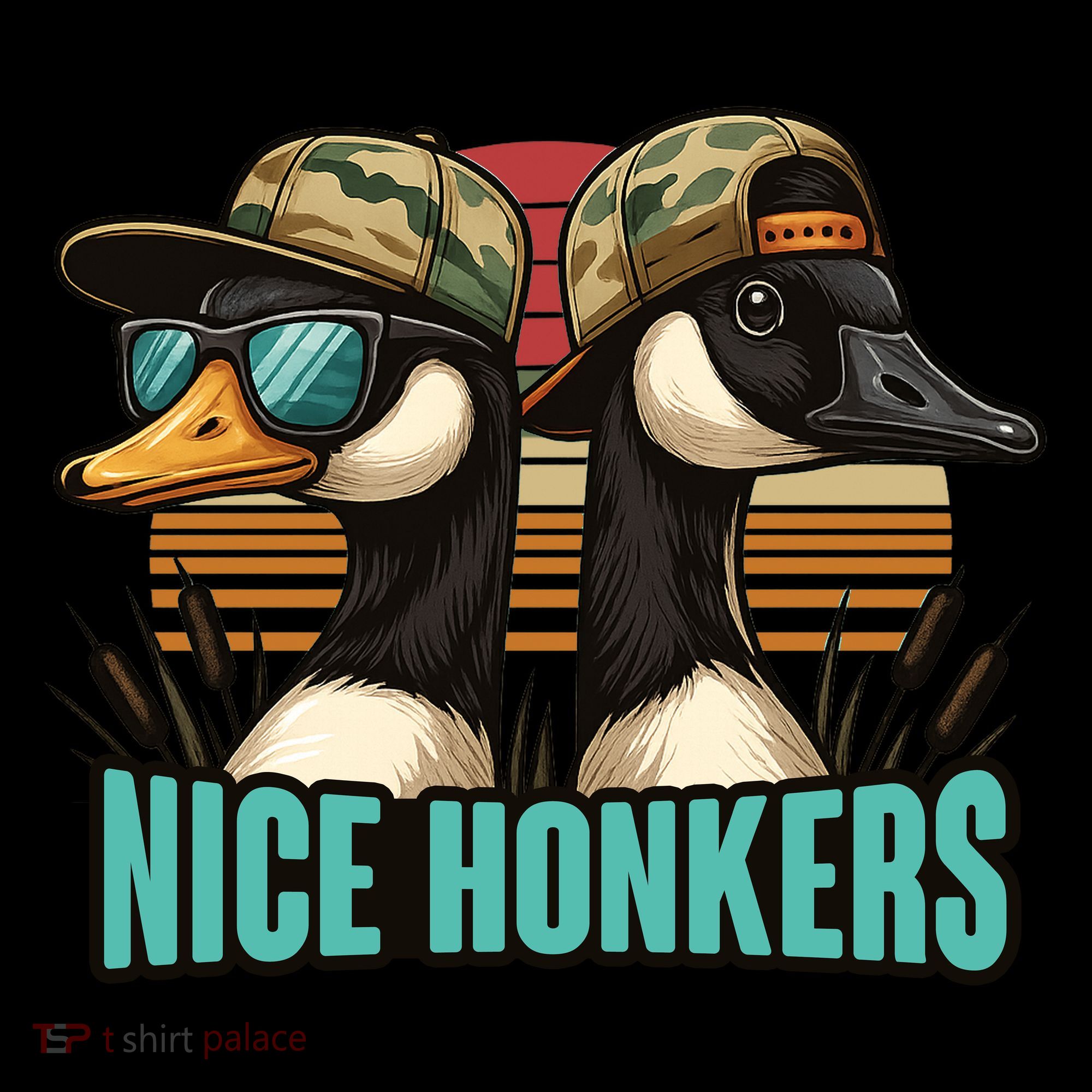 Retro Nice Honkers Fathers Day Duck Hunting Coffee Mug