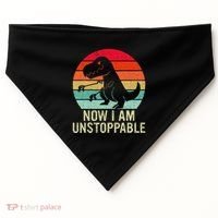 Retro Now I Am Unstoppable USA-Made Doggie Bandana thumb 0