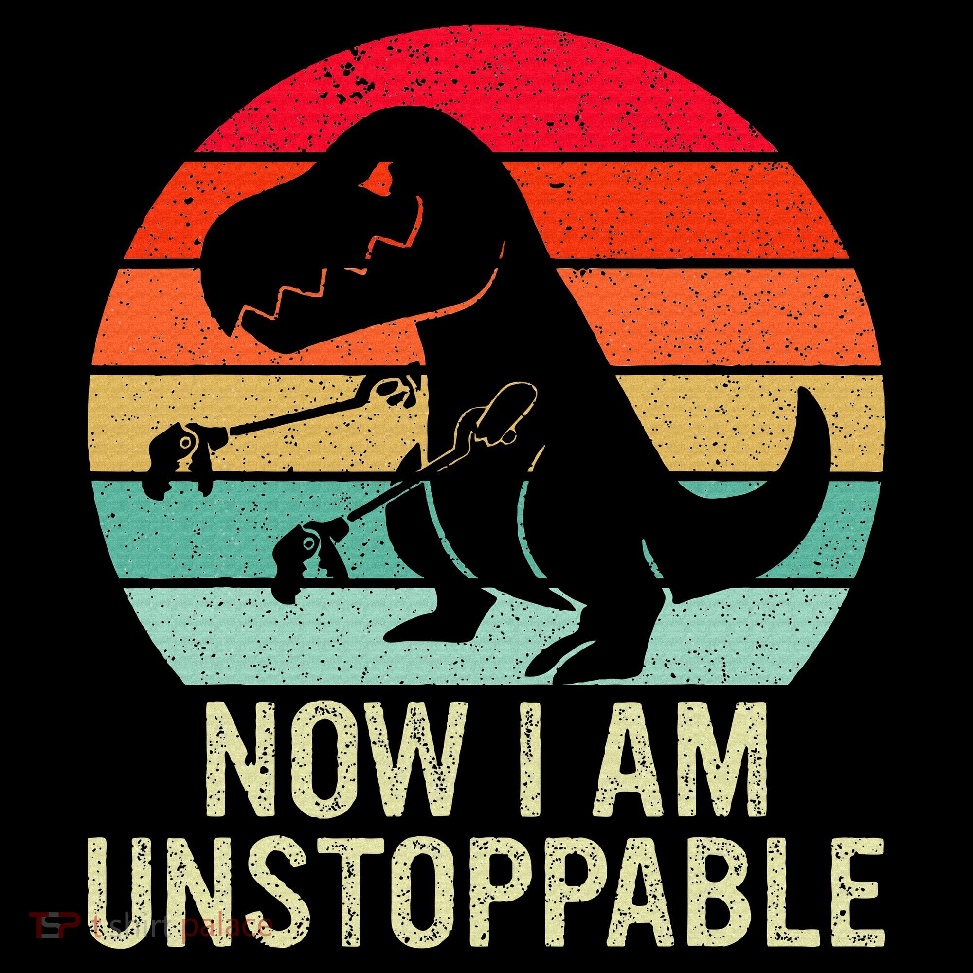 Retro Now I Am Unstoppable USA-Made Doggie Bandana