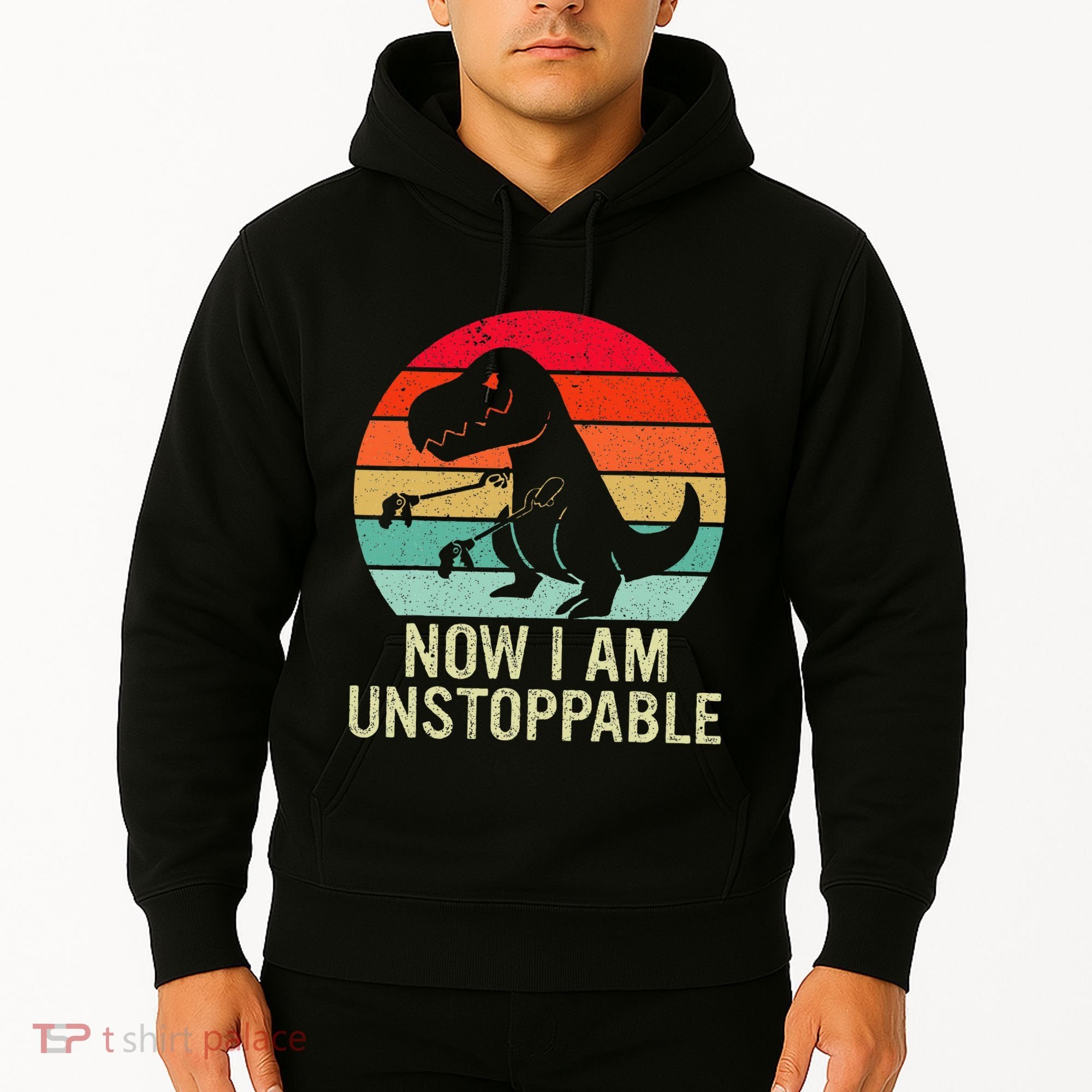 Retro Now I Am Unstoppable Hoodie